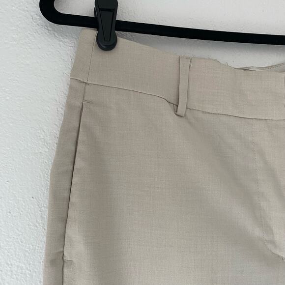 H&M Tapered Leg Slacks Light Beige Size 6 - Picture 5 of 6